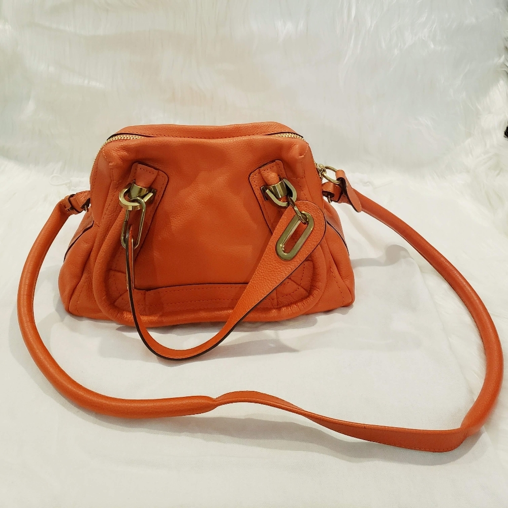 💯 Authentic Chloe Paraty - Mechanic Orange